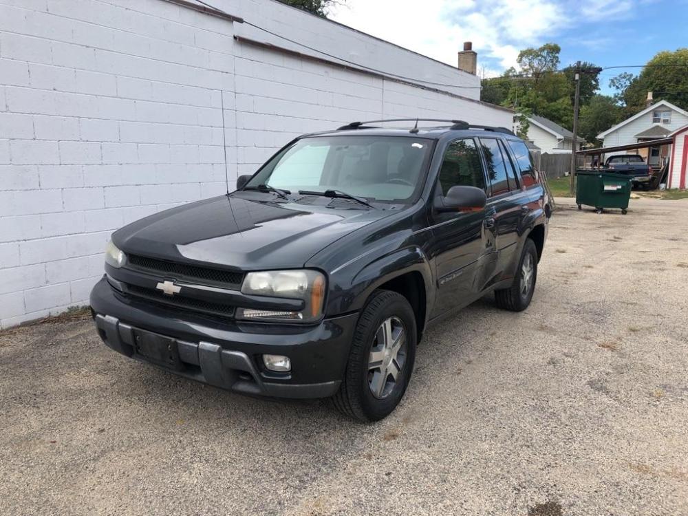 2004 GRAY CHEVROLET TRAILBLAZER LS (1GNDT13S942) with an 4.2L engine, Automatic transmission, located at 1708 Broadway, Rockford, IL, 61104, (815) 397-5010, 42.252522, -89.069359 - Photo #0