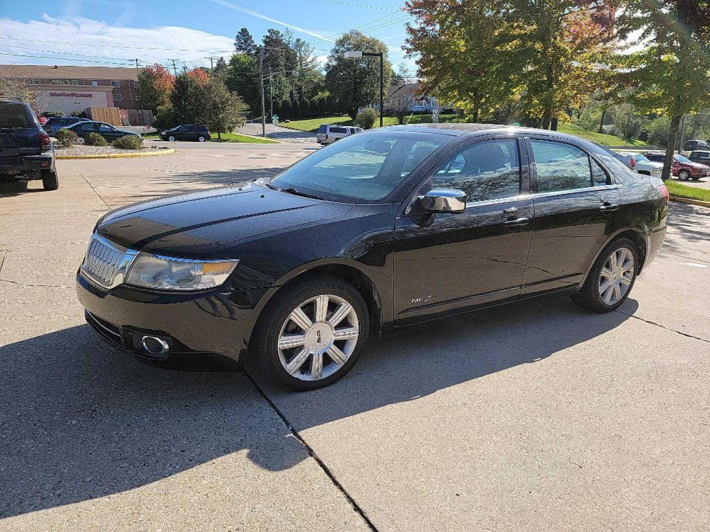 2007 BLACK LINCOLN MKZ (3LNHM26T17R) with an 3.5L engine, Automatic transmission, located at 1708 Broadway, Rockford, IL, 61104, (815) 397-5010, 42.252522, -89.069359 - Photo#1