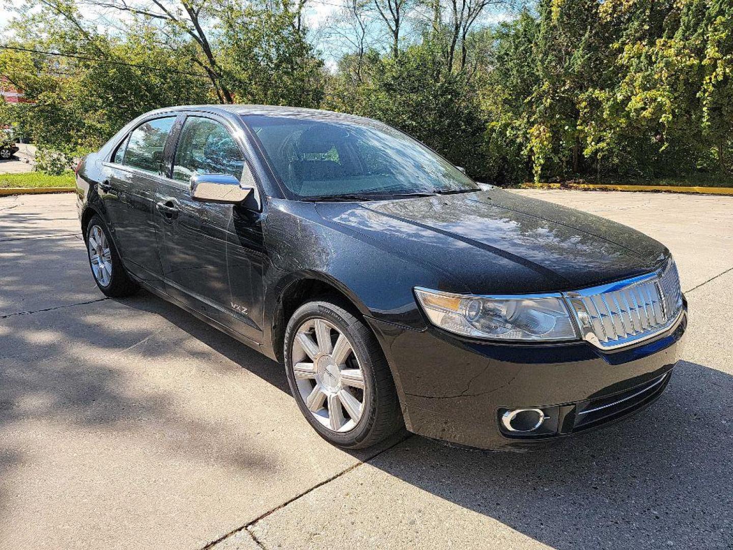 2007 BLACK LINCOLN MKZ (3LNHM26T17R) with an 3.5L engine, Automatic transmission, located at 1708 Broadway, Rockford, IL, 61104, (815) 397-5010, 42.252522, -89.069359 - Photo#6