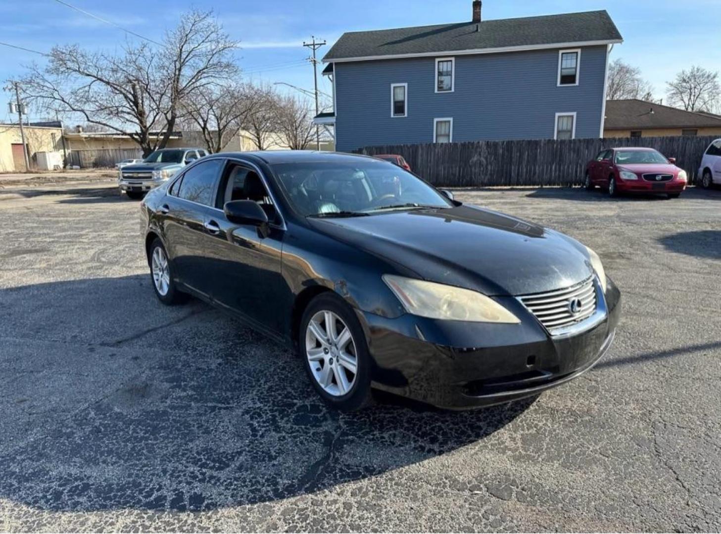 2007 BLACK LEXUS ES 350 (JTHBJ46G772) with an 3.5L engine, Automatic transmission, located at 1708 Broadway, Rockford, IL, 61104, (815) 397-5010, 42.252522, -89.069359 - Photo#1