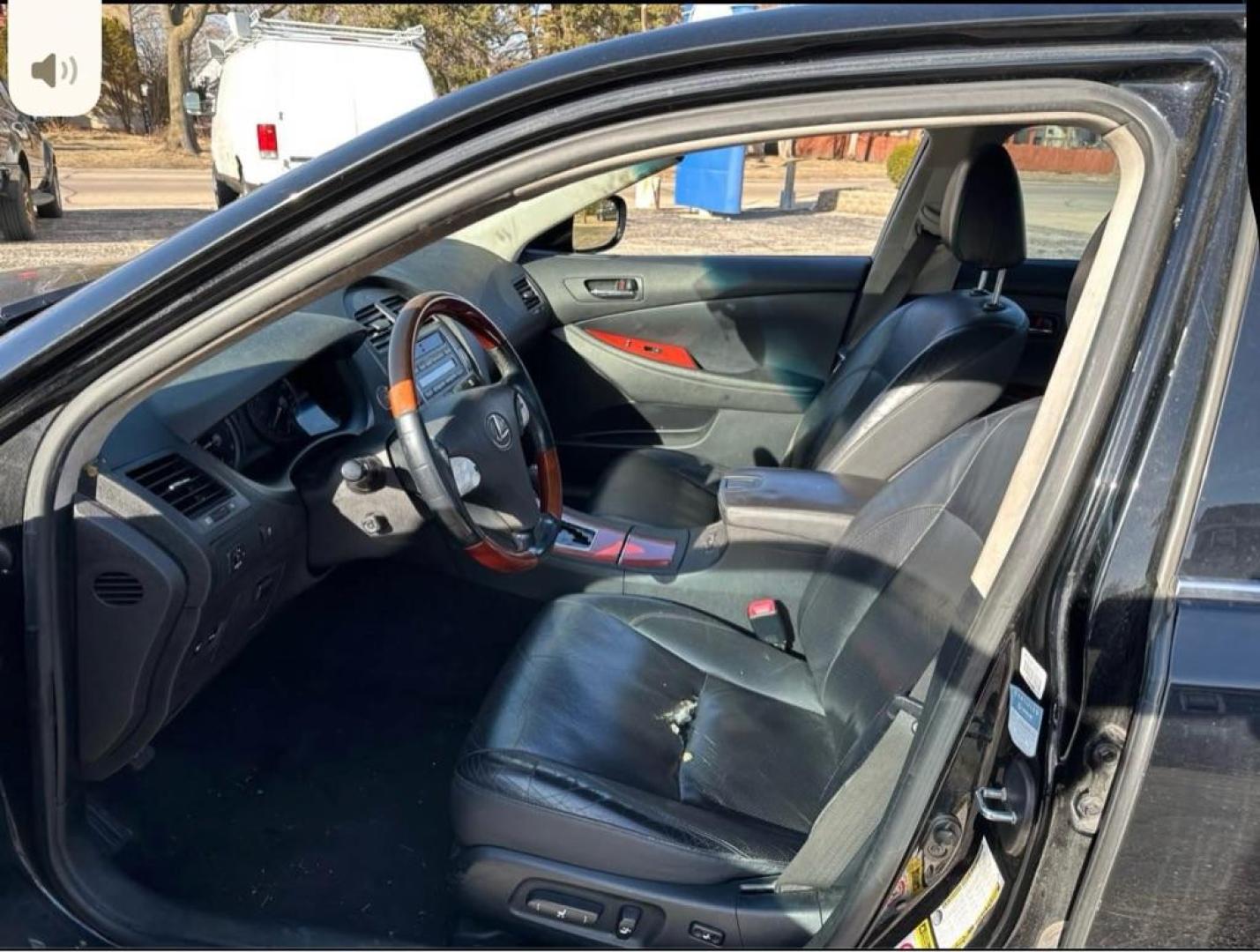 2007 BLACK LEXUS ES 350 (JTHBJ46G772) with an 3.5L engine, Automatic transmission, located at 1708 Broadway, Rockford, IL, 61104, (815) 397-5010, 42.252522, -89.069359 - Photo#6
