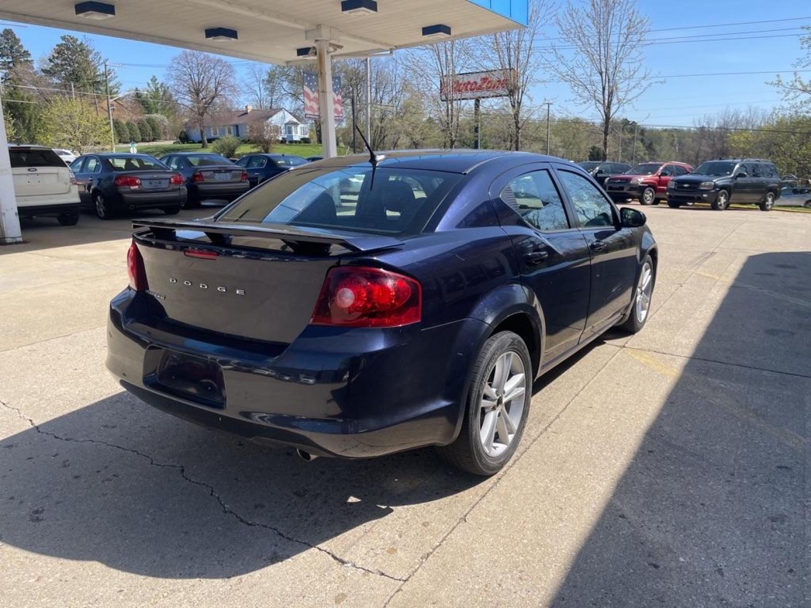 2012 BLACK DODGE AVENGER SXT (1C3CDZEG0CN) with an 3.6L engine, Automatic transmission, located at 1708 Broadway, Rockford, IL, 61104, (815) 397-5010, 42.252522, -89.069359 - Photo #2