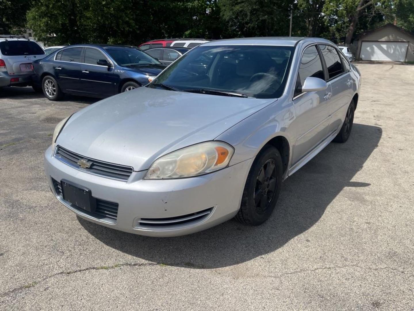 2010 SILVER CHEVROLET IMPALA LS (2G1WA5EK5A1) with an 3.5L engine, Automatic transmission, located at 1708 Broadway, Rockford, IL, 61104, (815) 397-5010, 42.252522, -89.069359 - Photo#0