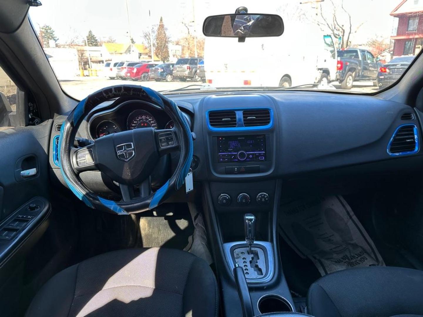 2013 BLACK DODGE AVENGER SE (1C3CDZAB0DN) with an 2.4L engine, Automatic transmission, located at 1708 Broadway, Rockford, IL, 61104, (815) 397-5010, 42.252522, -89.069359 - Photo#5