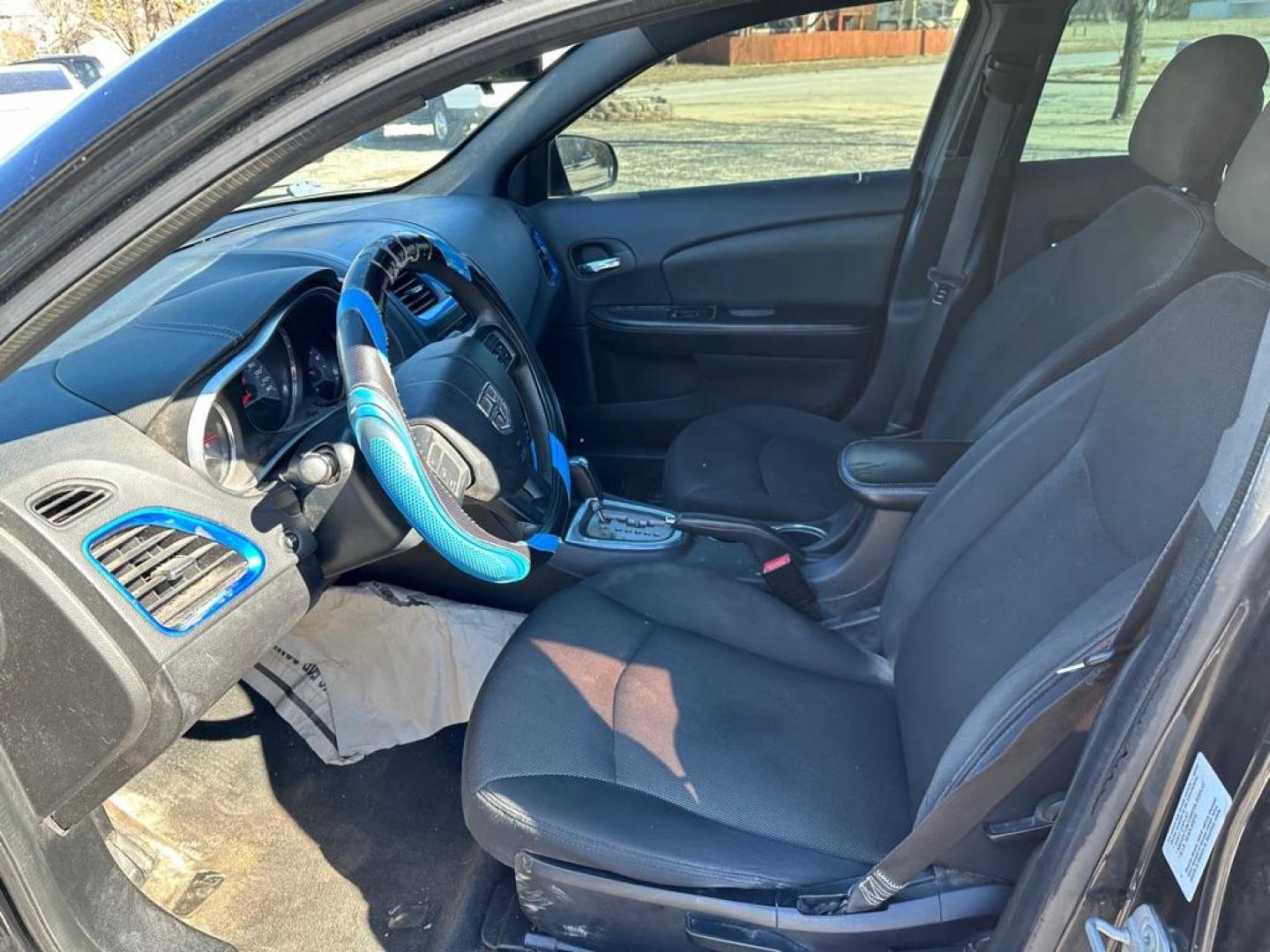 2013 BLACK DODGE AVENGER SE (1C3CDZAB0DN) with an 2.4L engine, Automatic transmission, located at 1708 Broadway, Rockford, IL, 61104, (815) 397-5010, 42.252522, -89.069359 - Photo#6