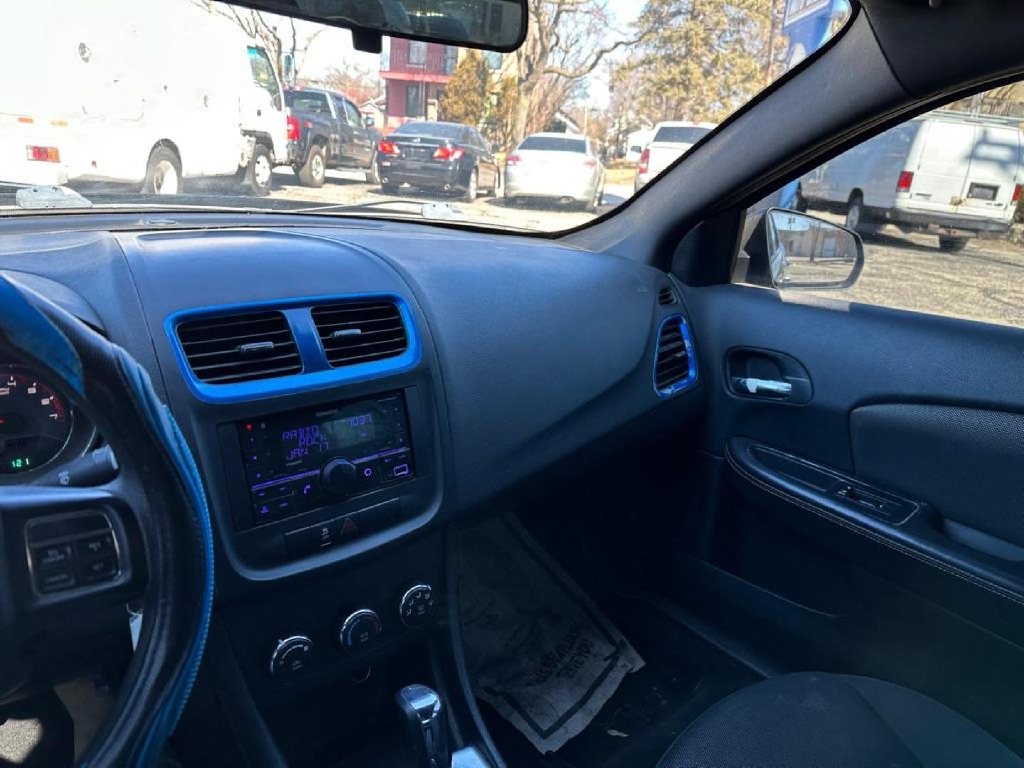 2013 BLACK DODGE AVENGER SE (1C3CDZAB0DN) with an 2.4L engine, Automatic transmission, located at 1708 Broadway, Rockford, IL, 61104, (815) 397-5010, 42.252522, -89.069359 - Photo#7