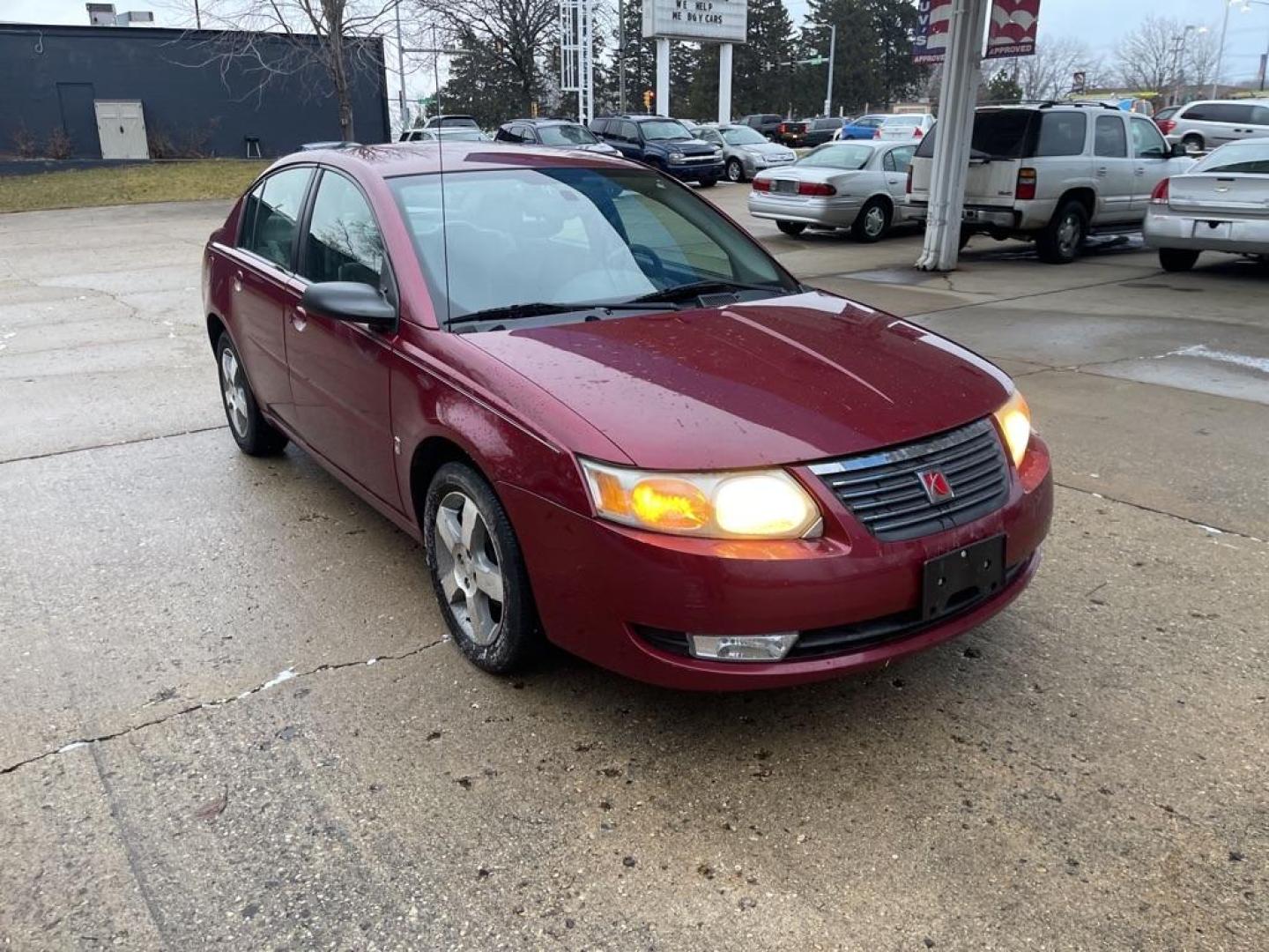 2006 MAROON SATURN ION LEVEL 3 (1G8AL58F16Z) with an 2.2L engine, Automatic transmission, located at 1708 Broadway, Rockford, IL, 61104, (815) 397-5010, 42.252522, -89.069359 - Photo#1