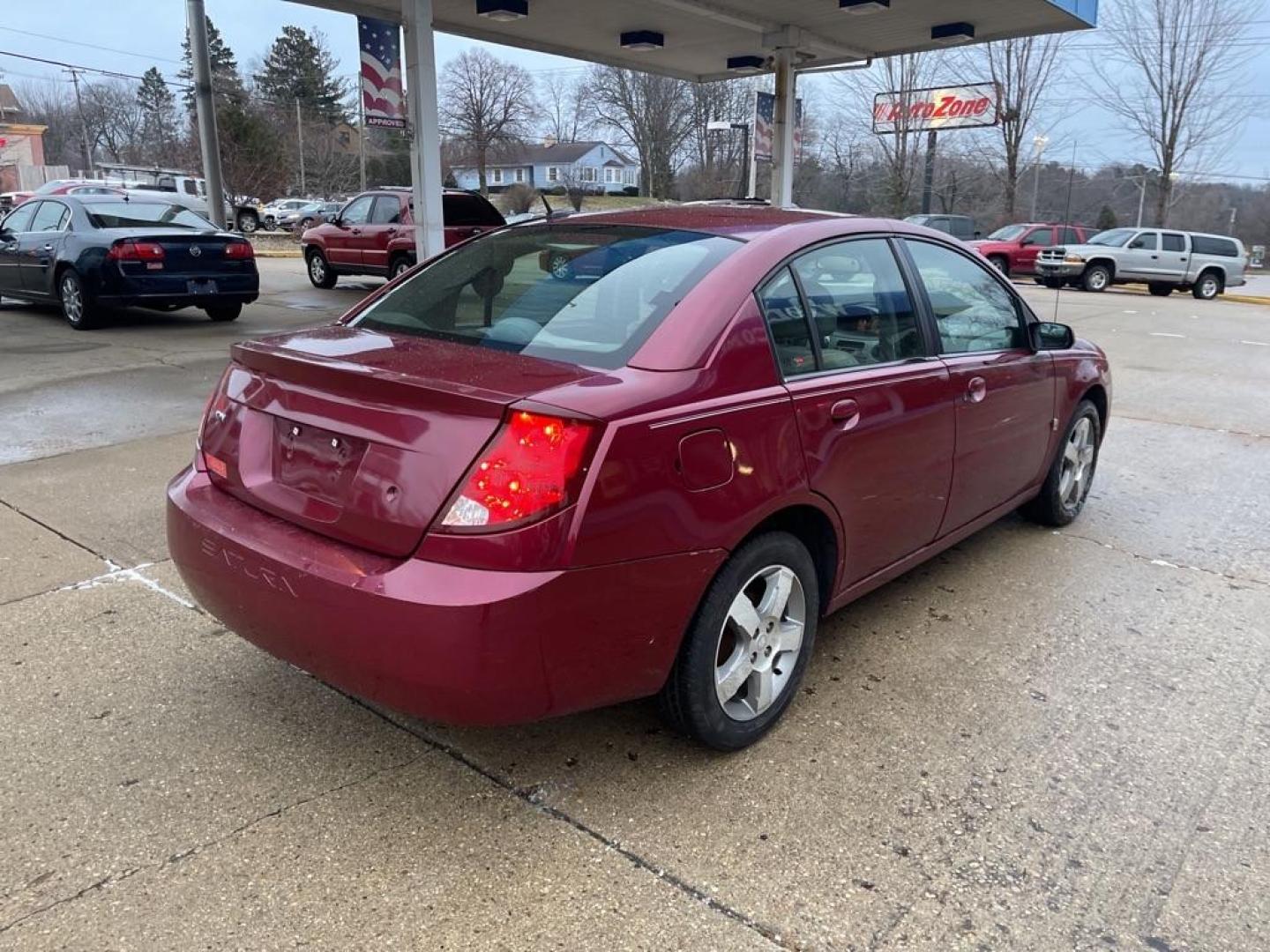 2006 MAROON SATURN ION LEVEL 3 (1G8AL58F16Z) with an 2.2L engine, Automatic transmission, located at 1708 Broadway, Rockford, IL, 61104, (815) 397-5010, 42.252522, -89.069359 - Photo#2