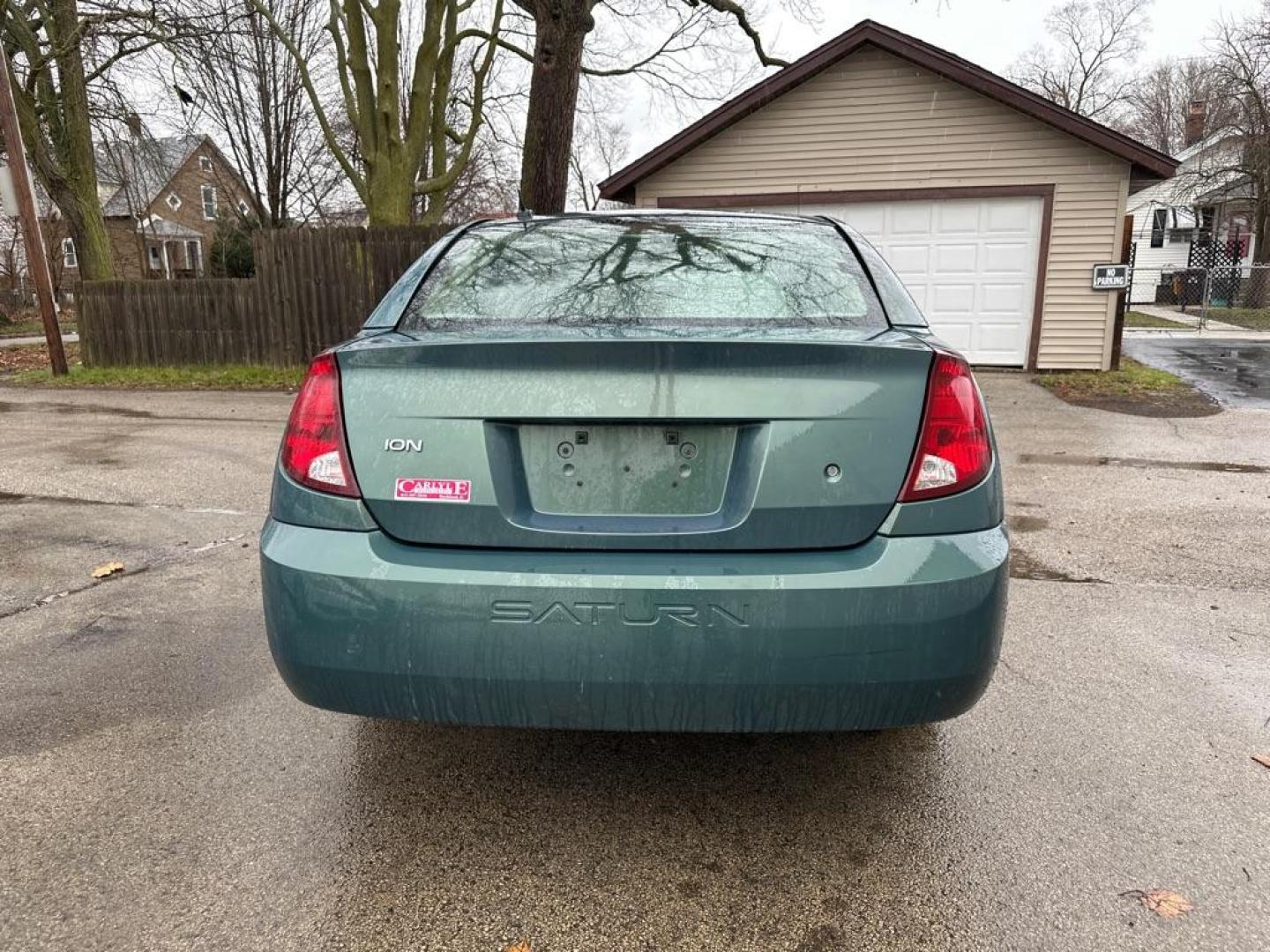 2006 GREEN SATURN ION LEVEL 2 (1G8AJ55F36Z) with an 2.2L engine, Automatic transmission, located at 1708 Broadway, Rockford, IL, 61104, (815) 397-5010, 42.252522, -89.069359 - Photo#14
