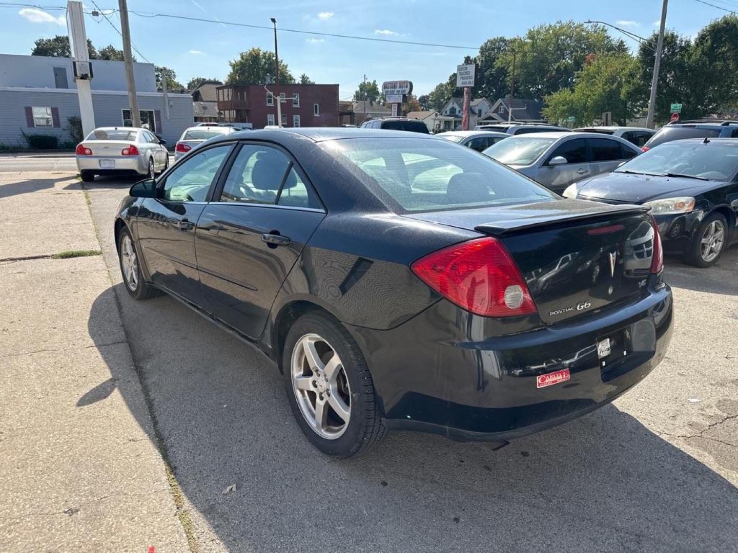 2007 BLACK PONTIAC G6 BASE (1G2ZG58N874) with an 3.5L engine, Automatic transmission, located at 1708 Broadway, Rockford, IL, 61104, (815) 397-5010, 42.252522, -89.069359 - Photo#1
