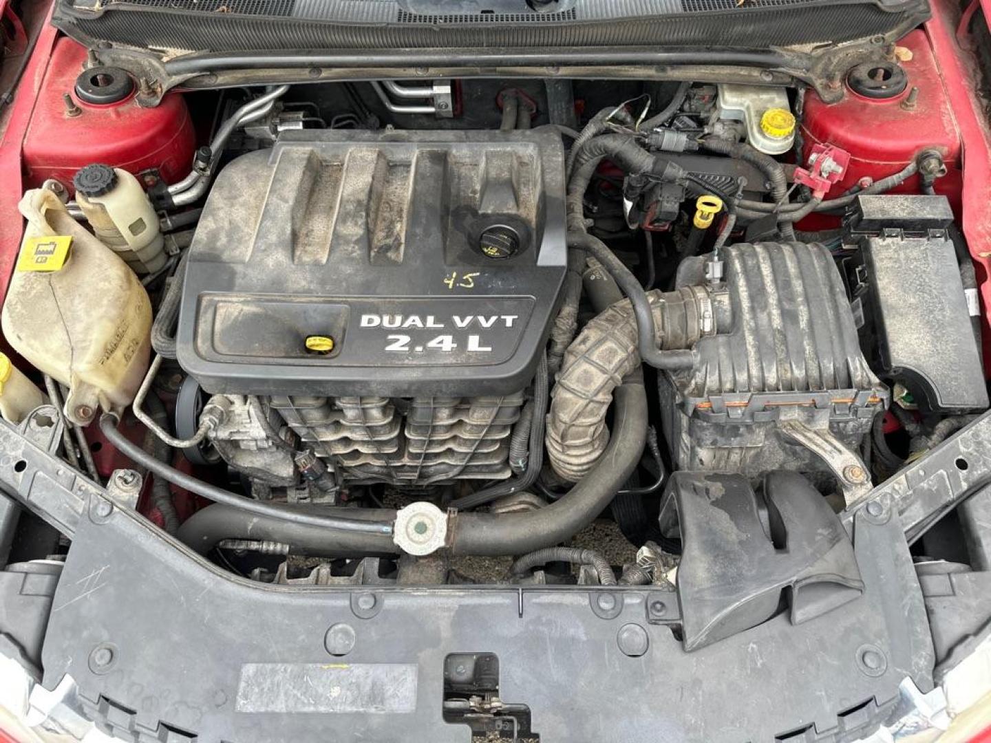 2011 RED DODGE AVENGER EXPRESS (1B3BD4FB7BN) with an 2.4L engine, Automatic transmission, located at 1708 Broadway, Rockford, IL, 61104, (815) 397-5010, 42.252522, -89.069359 - Photo#8