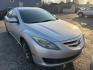 2010 SILVER MAZDA 6 I (1YVHZ8BH1A5) with an 2.5L engine, Automatic transmission, located at 1708 Broadway, Rockford, IL, 61104, (815) 397-5010, 42.252522, -89.069359 - Photo#1