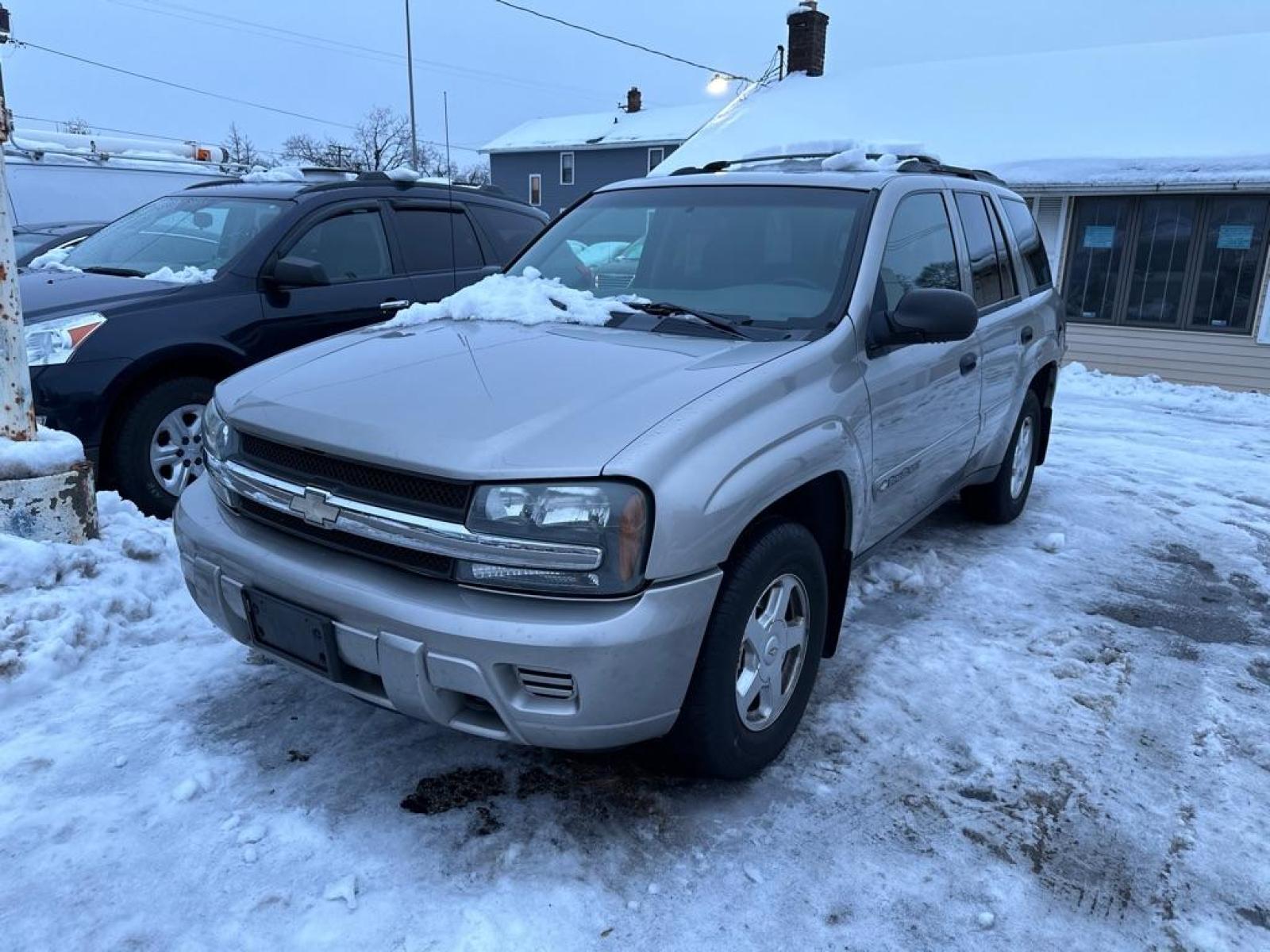 2002 TAN CHEVROLET TRAILBLAZER (1GNDT13S622) with an 4.2L engine, Automatic transmission, located at 1708 Broadway, Rockford, IL, 61104, (815) 397-5010, 42.252522, -89.069359 - Photo #0