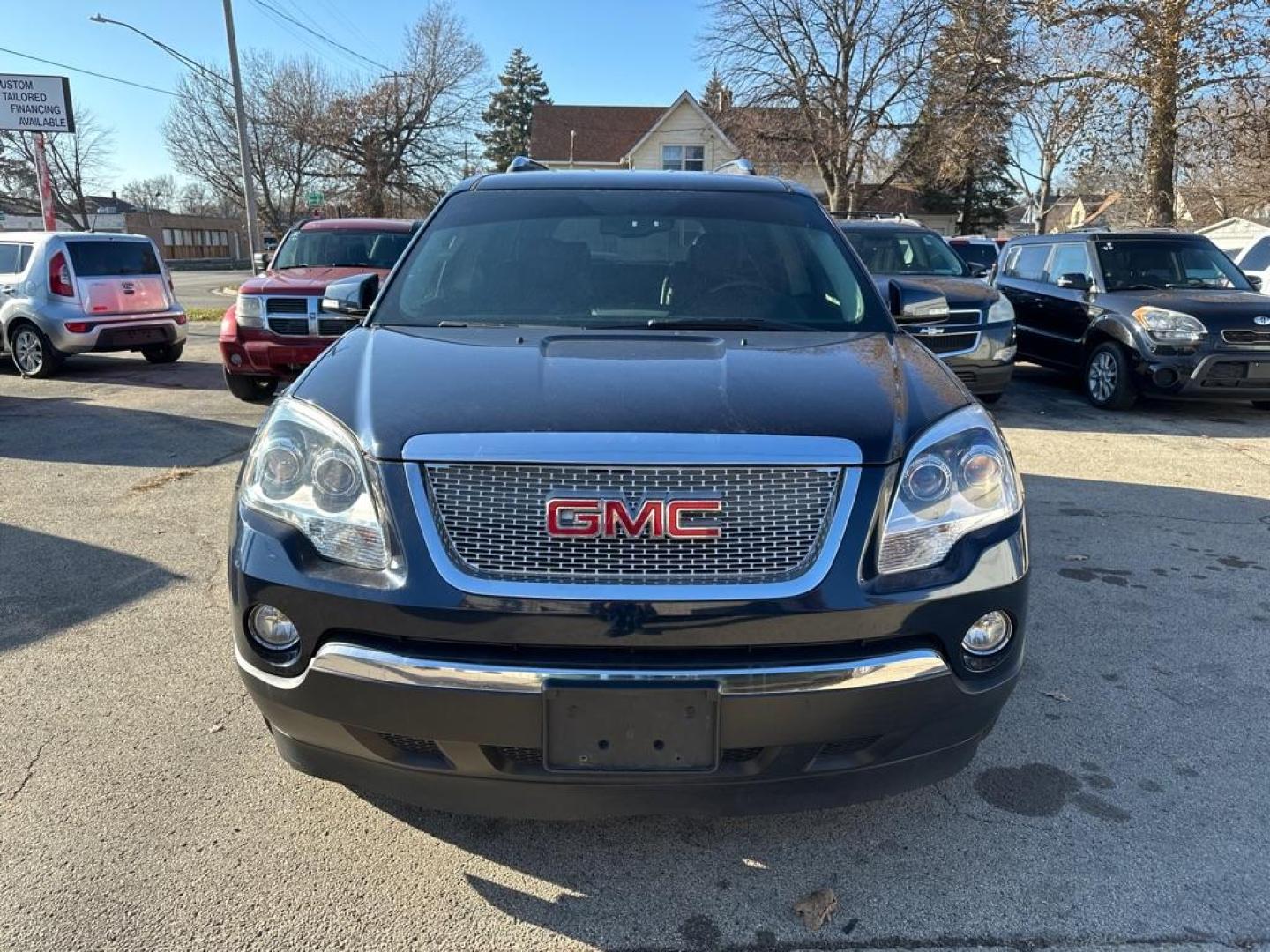 2007 BLUE GMC ACADIA SLT-1 (1GKER23707J) with an 3.6L engine, Automatic transmission, located at 1708 Broadway, Rockford, IL, 61104, (815) 397-5010, 42.252522, -89.069359 - Photo#4