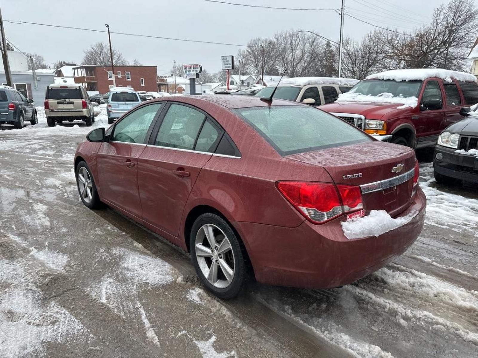 2013 BROWN CHEVROLET CRUZE LT (1G1PE5SB0D7) with an 1.4L engine, Automatic transmission, located at 1708 Broadway, Rockford, IL, 61104, (815) 397-5010, 42.252522, -89.069359 - Photo #1