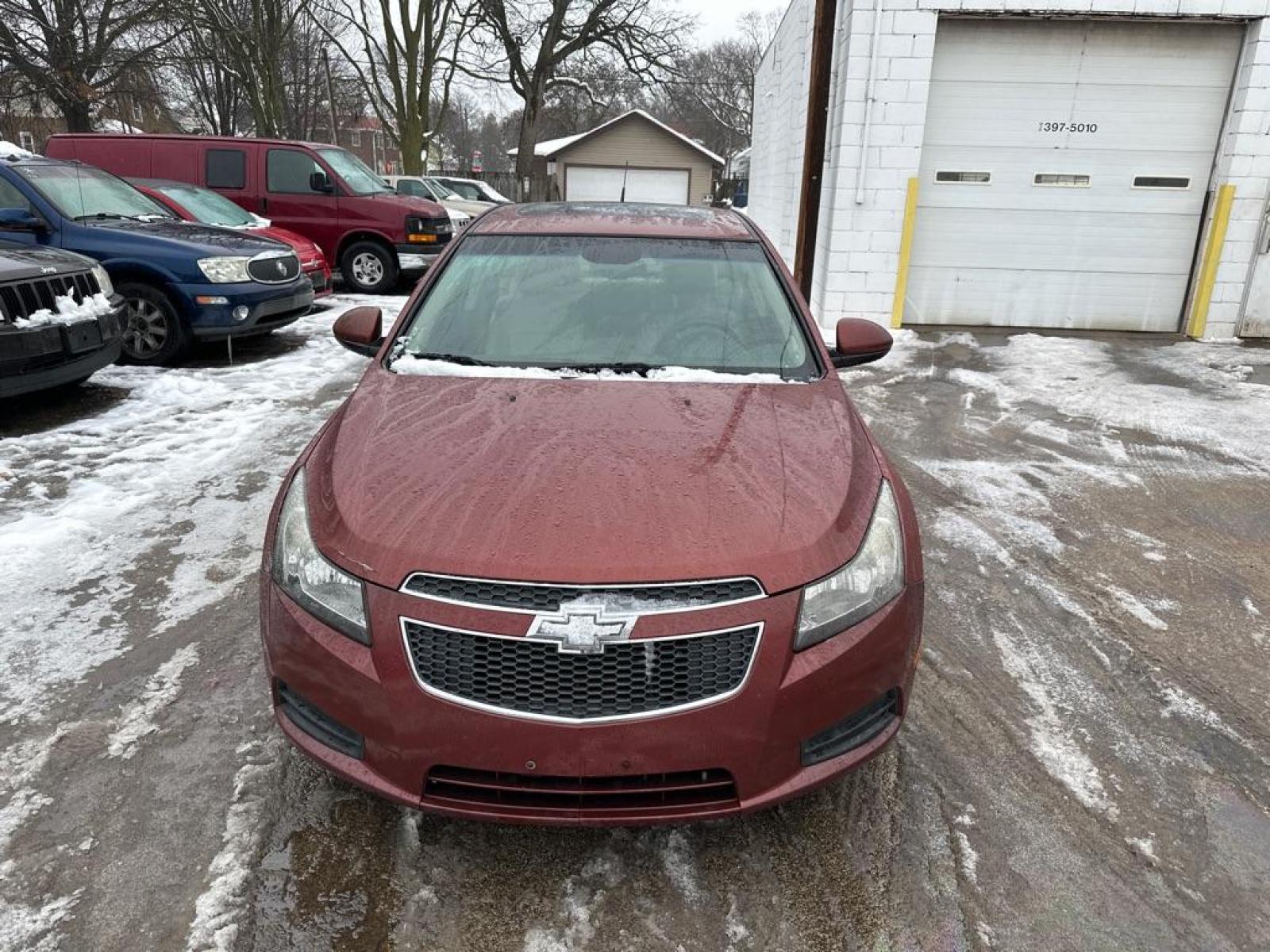 2013 BROWN CHEVROLET CRUZE LT (1G1PE5SB0D7) with an 1.4L engine, Automatic transmission, located at 1708 Broadway, Rockford, IL, 61104, (815) 397-5010, 42.252522, -89.069359 - Photo #4