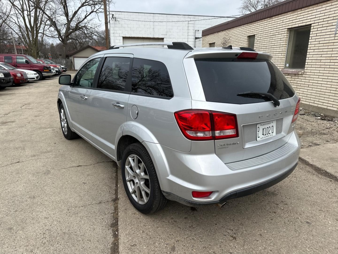 2011 SILVER DODGE JOURNEY R/T (3D4PH6FGXBT) with an 3.6L engine, Automatic transmission, located at 1708 Broadway, Rockford, IL, 61104, (815) 397-5010, 42.252522, -89.069359- Photo#1