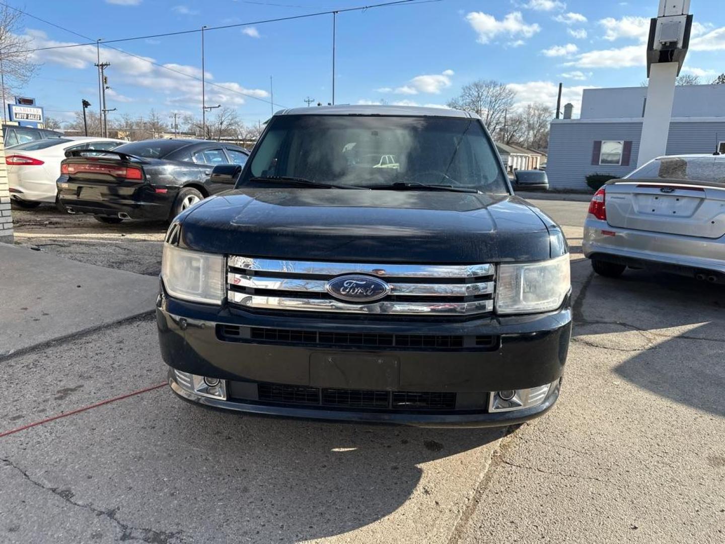 2009 BLACK FORD FLEX SEL (2FMDK52CX9B) with an 3.5L engine, Automatic transmission, located at 1708 Broadway, Rockford, IL, 61104, (815) 397-5010, 42.252522, -89.069359 - Photo#5