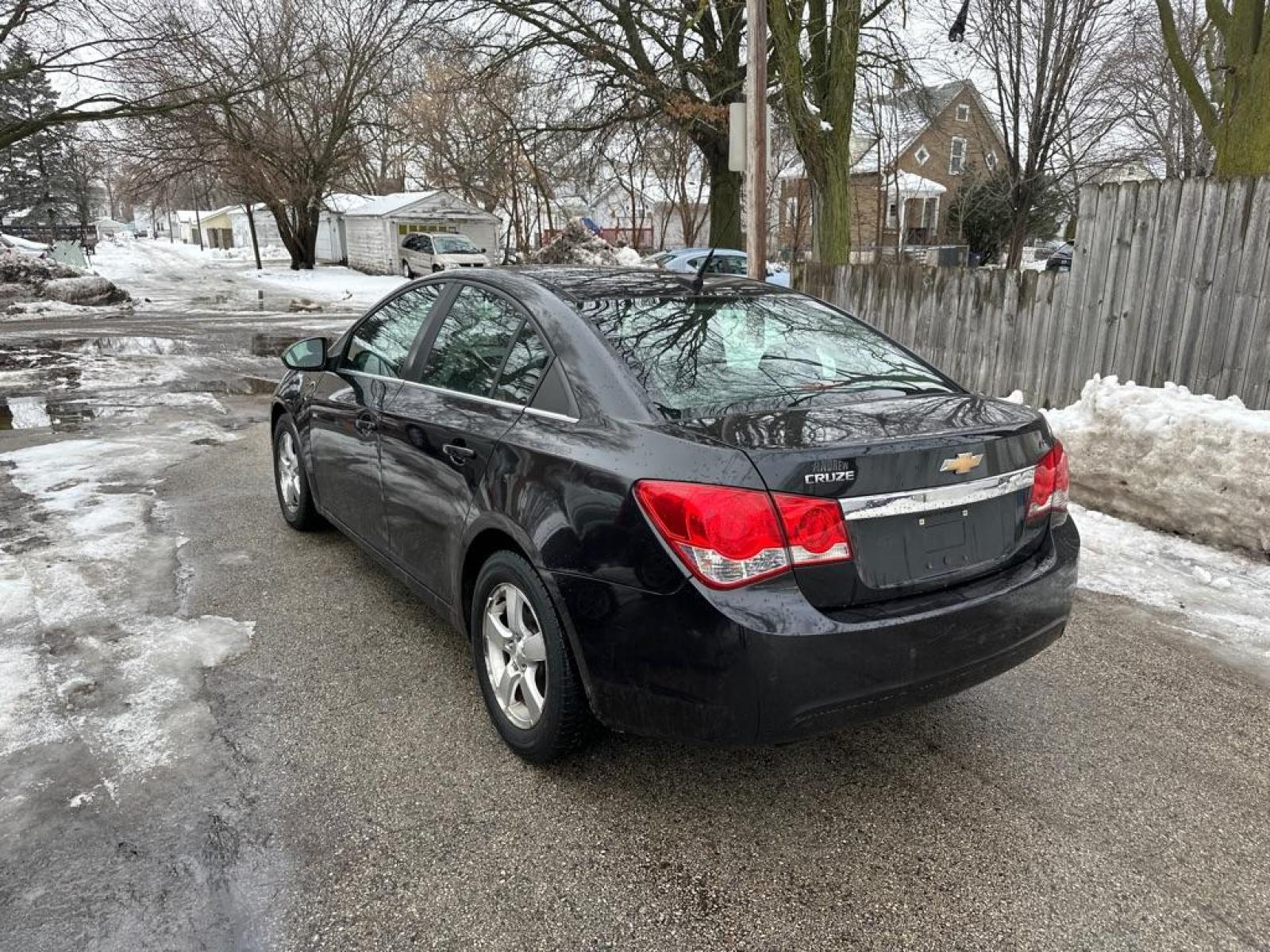 2012 BLACK CHEVROLET CRUZE LT (1G1PF5SC1C7) with an 1.4L engine, Automatic transmission, located at 1708 Broadway, Rockford, IL, 61104, (815) 397-5010, 42.252522, -89.069359 - Photo #1