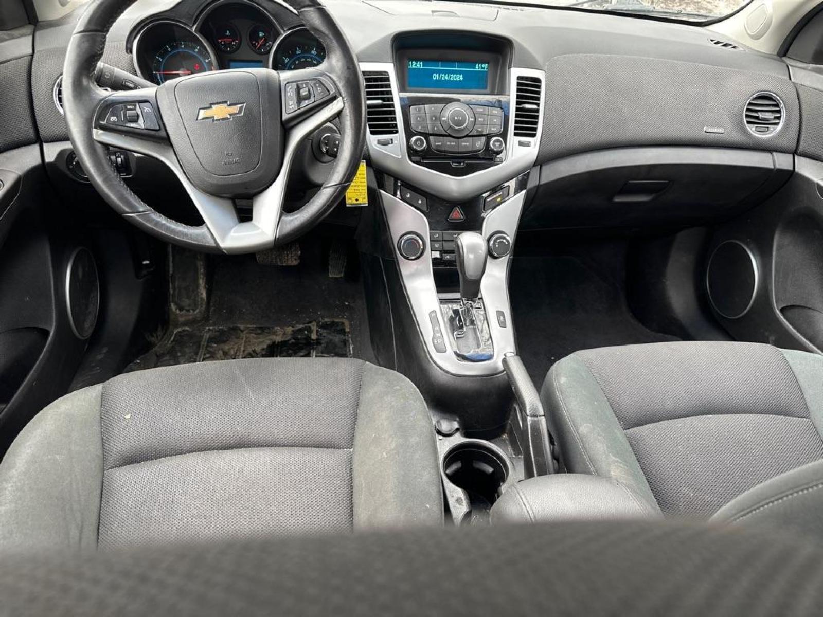 2012 BLACK CHEVROLET CRUZE LT (1G1PF5SC1C7) with an 1.4L engine, Automatic transmission, located at 1708 Broadway, Rockford, IL, 61104, (815) 397-5010, 42.252522, -89.069359 - Photo #7