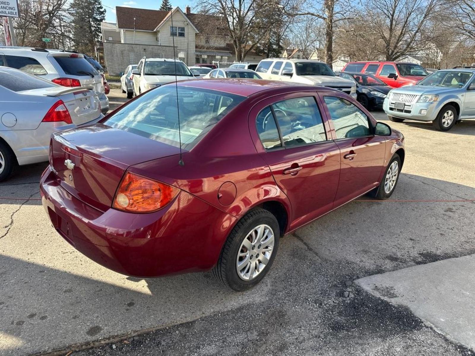 2009 RED CHEVROLET COBALT LT (1G1AT58H597) with an 2.2L engine, Automatic transmission, located at 1708 Broadway, Rockford, IL, 61104, (815) 397-5010, 42.252522, -89.069359 - Photo #2