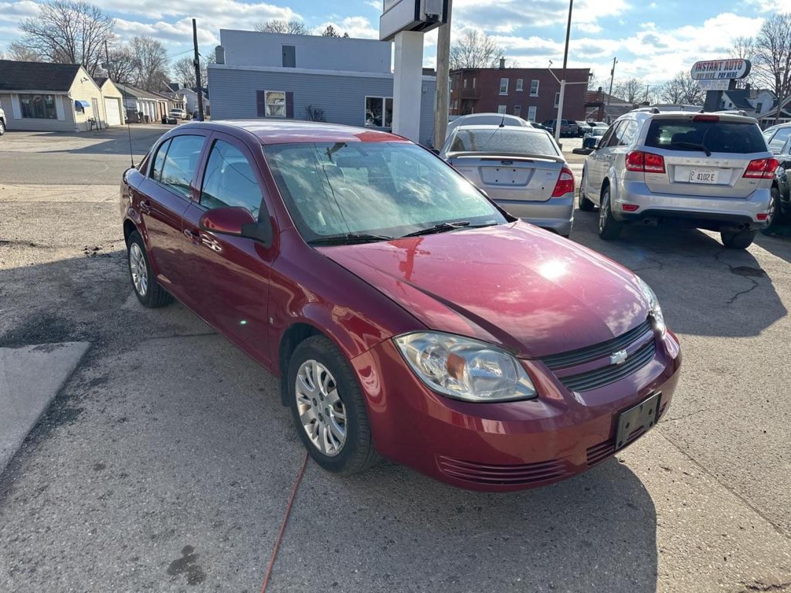 2009 RED CHEVROLET COBALT LT (1G1AT58H597) with an 2.2L engine, Automatic transmission, located at 1708 Broadway, Rockford, IL, 61104, (815) 397-5010, 42.252522, -89.069359 - Photo #3