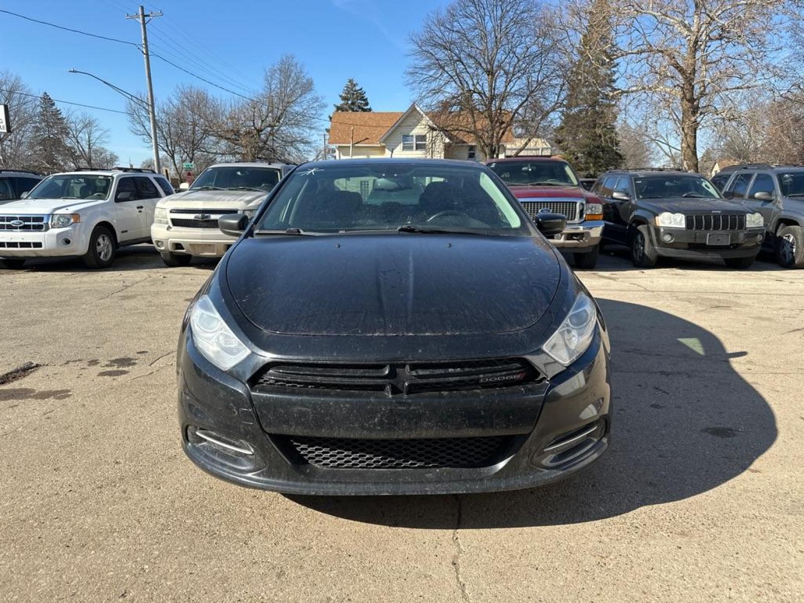 2013 BLACK DODGE DART SE (1C3CDFAH0DD) with an 1.4L engine, Automatic transmission, located at 1708 Broadway, Rockford, IL, 61104, (815) 397-5010, 42.252522, -89.069359 - Photo #5