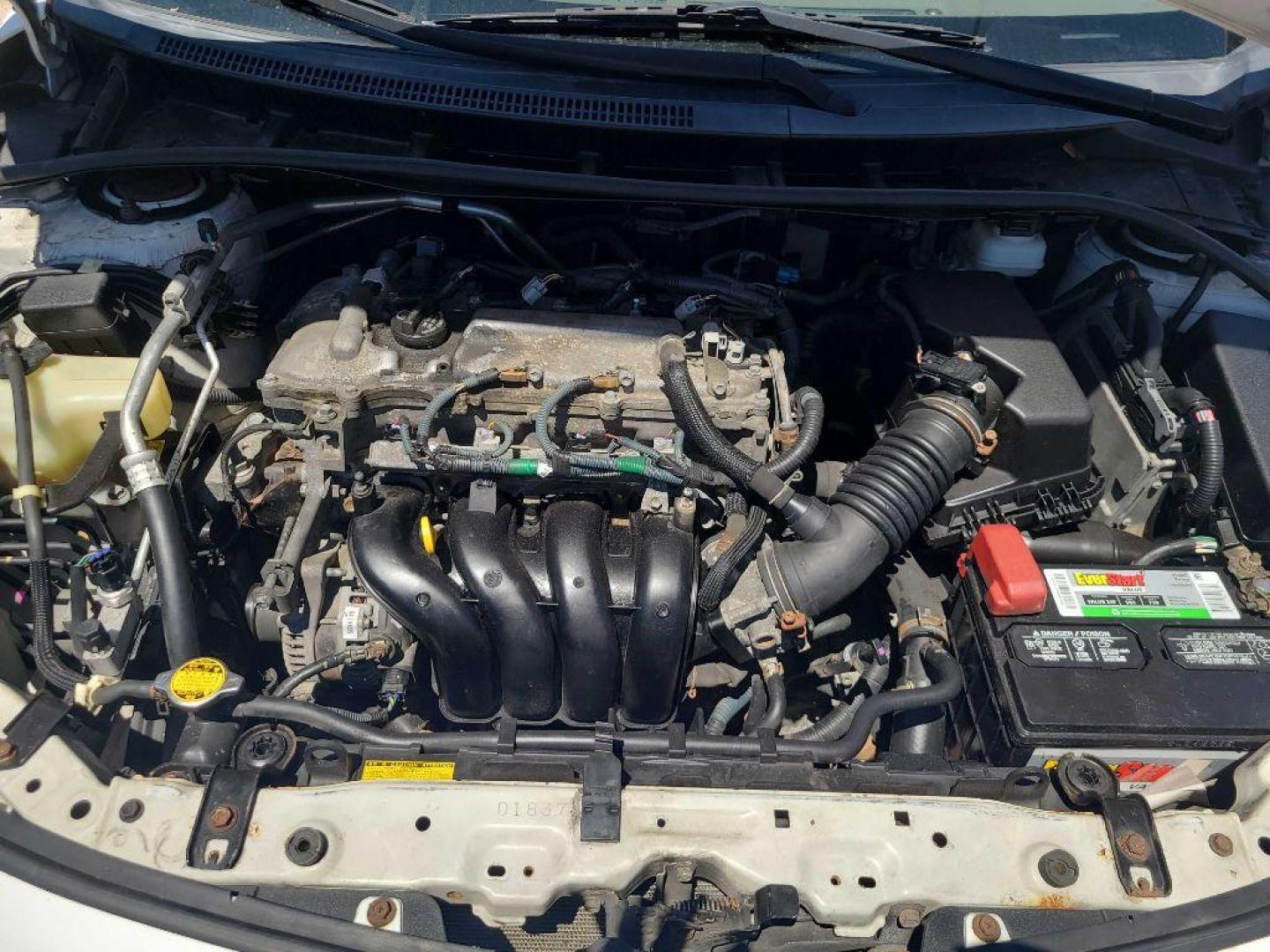 2010 WHITE TOYOTA COROLLA BASE (1NXBU4EE7AZ) with an 1.8L engine, Automatic transmission, located at 1708 Broadway, Rockford, IL, 61104, (815) 397-5010, 42.252522, -89.069359 - Photo#8