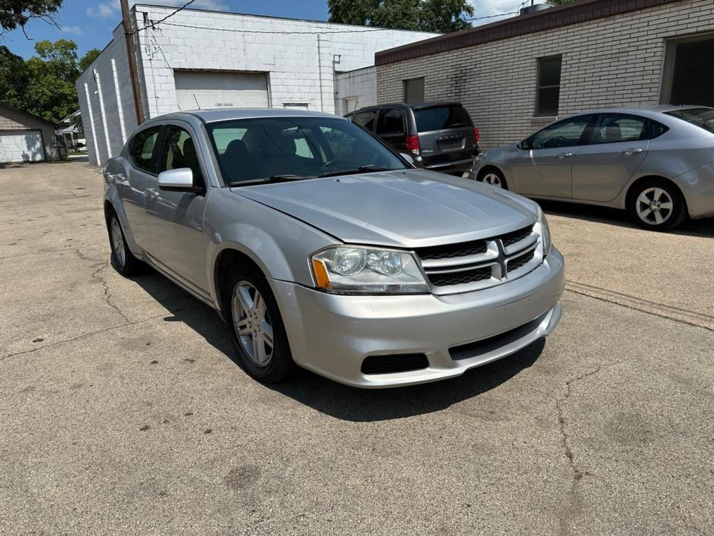 2011 SILVER DODGE AVENGER MAINSTREET (1B3BD1FB1BN) with an 2.4L engine, Automatic transmission, located at 1708 Broadway, Rockford, IL, 61104, (815) 397-5010, 42.252522, -89.069359 - Photo#1