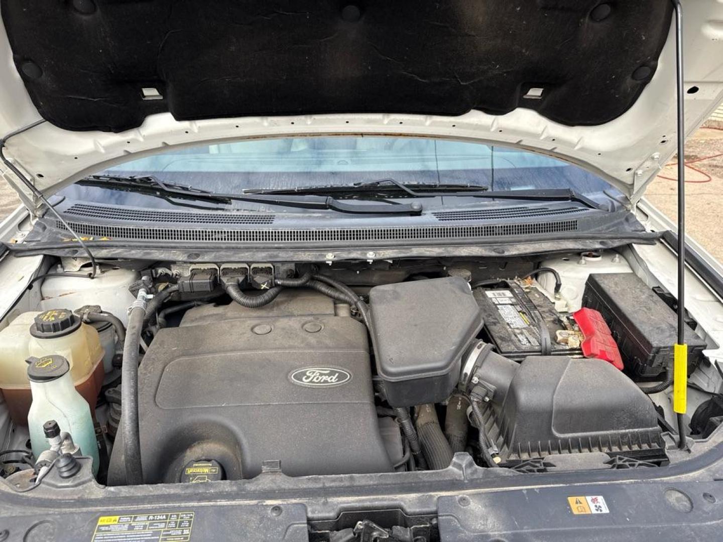 2013 WHITE FORD EDGE SEL (2FMDK3JC7DB) with an 3.5L engine, Automatic transmission, located at 1708 Broadway, Rockford, IL, 61104, (815) 397-5010, 42.252522, -89.069359 - Photo#7