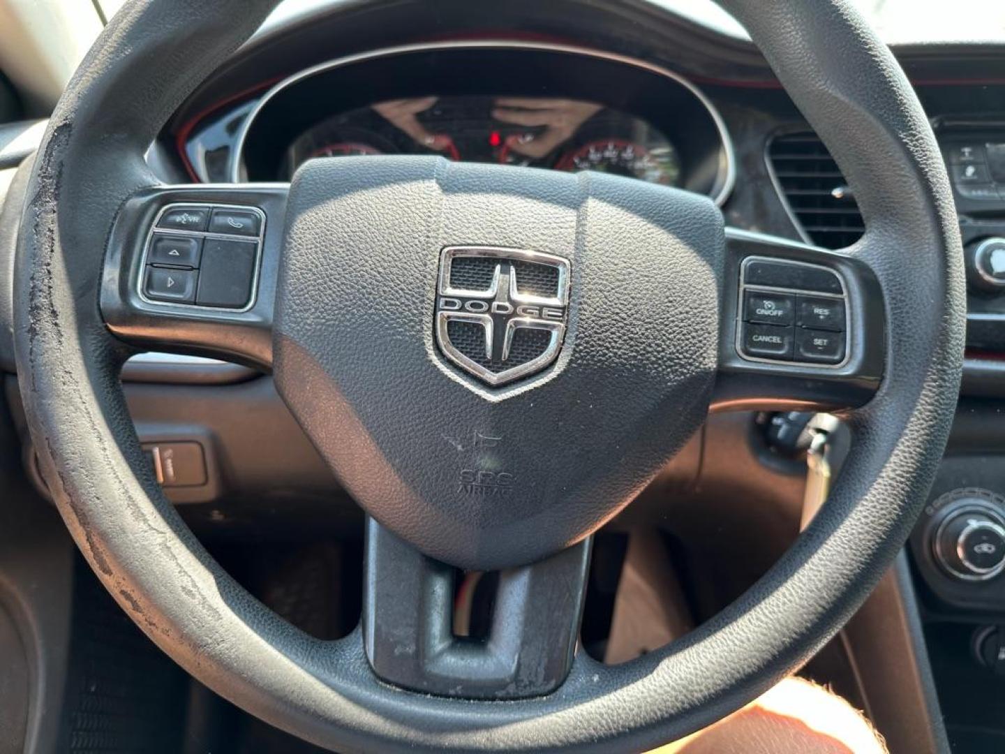 2015 GRAY DODGE DART SXT (1C3CDFBB3FD) with an 2.4L engine, Automatic transmission, located at 1708 Broadway, Rockford, IL, 61104, (815) 397-5010, 42.252522, -89.069359 - Photo#7
