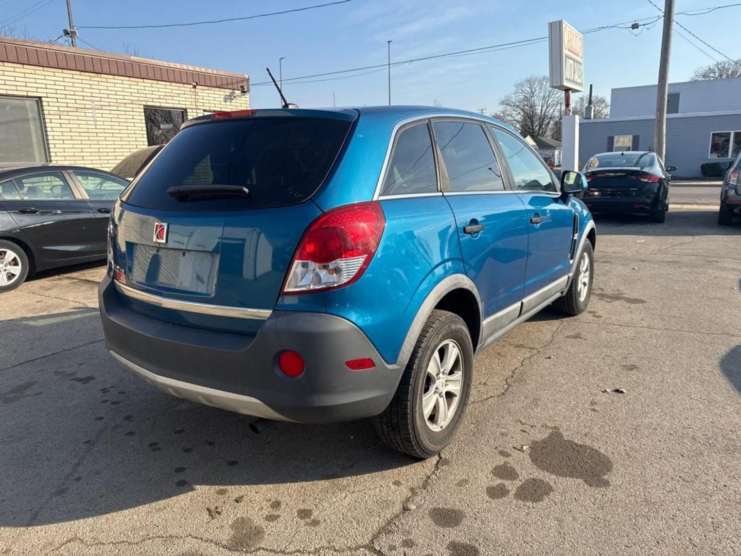 2009 BLUE SATURN VUE XE (3GSCL33PX9S) with an 2.4L engine, Automatic transmission, located at 1708 Broadway, Rockford, IL, 61104, (815) 397-5010, 42.252522, -89.069359 - Photo#2