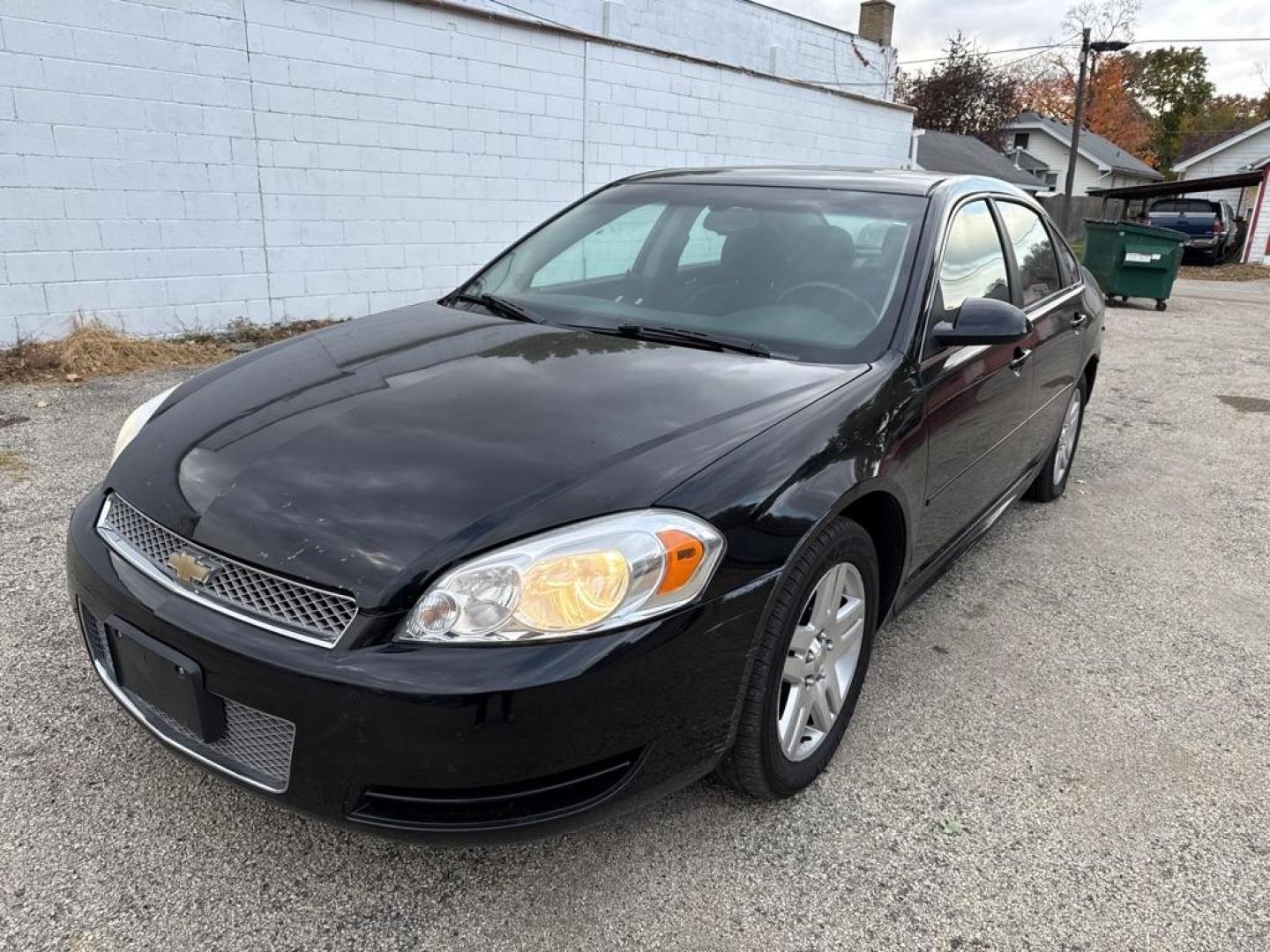 2012 BLACK CHEVROLET IMPALA LT (2G1WG5E3XC1) with an 3.6L engine, Automatic transmission, located at 1708 Broadway, Rockford, IL, 61104, (815) 397-5010, 42.252522, -89.069359 - Photo#0