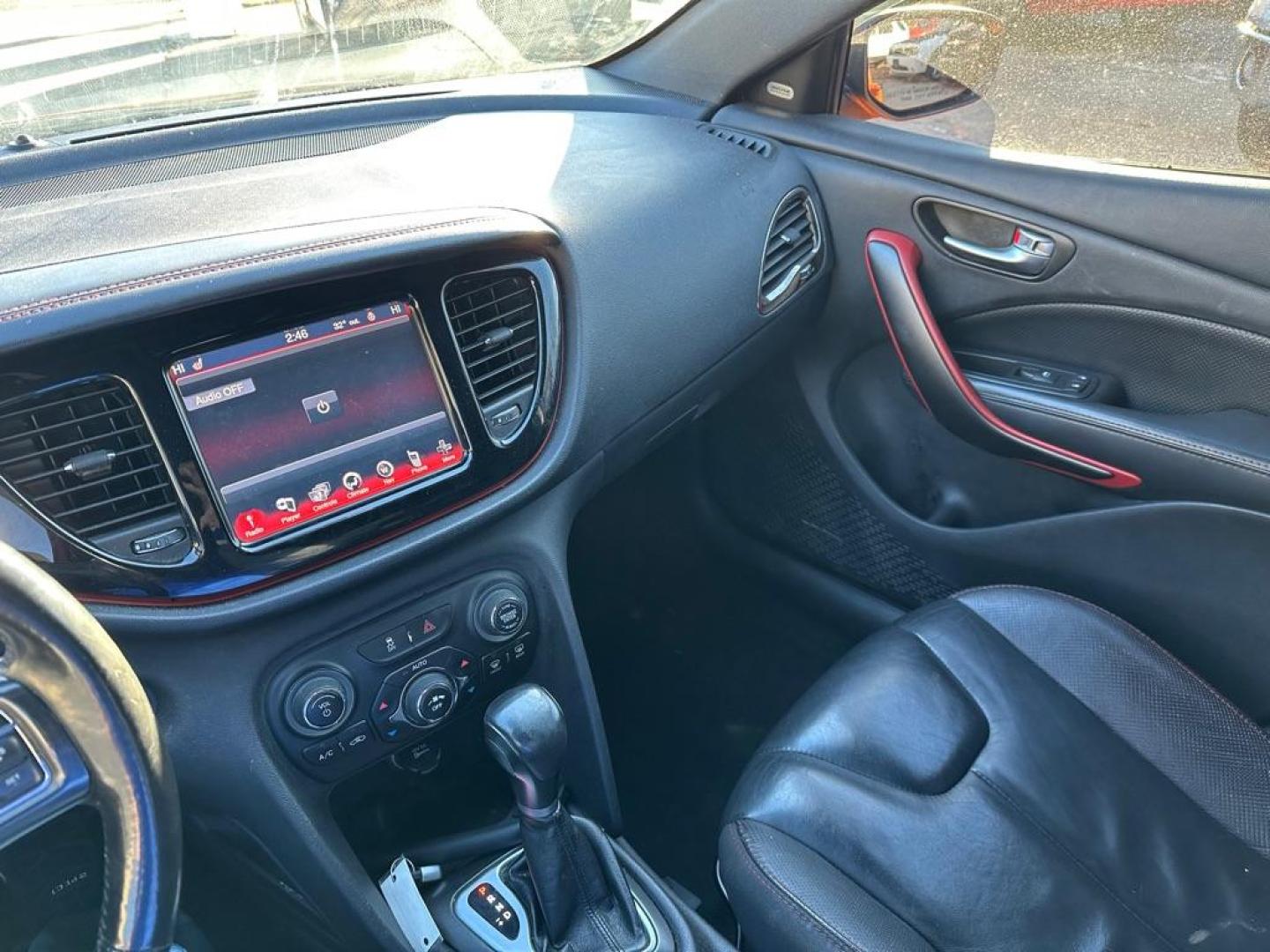 2014 ORANGE DODGE DART GT (1C3CDFEB4ED) with an 2.4L engine, Automatic transmission, located at 1708 Broadway, Rockford, IL, 61104, (815) 397-5010, 42.252522, -89.069359 - Photo#12