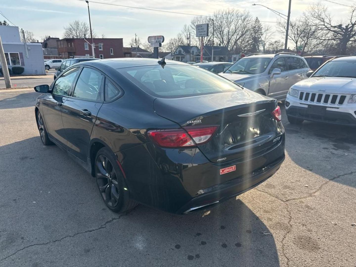 2016 BLACK CHRYSLER 200 S (1C3CCCDG6GN) with an 3.6L engine, Automatic transmission, located at 1708 Broadway, Rockford, IL, 61104, (815) 397-5010, 42.252522, -89.069359 - Photo#3