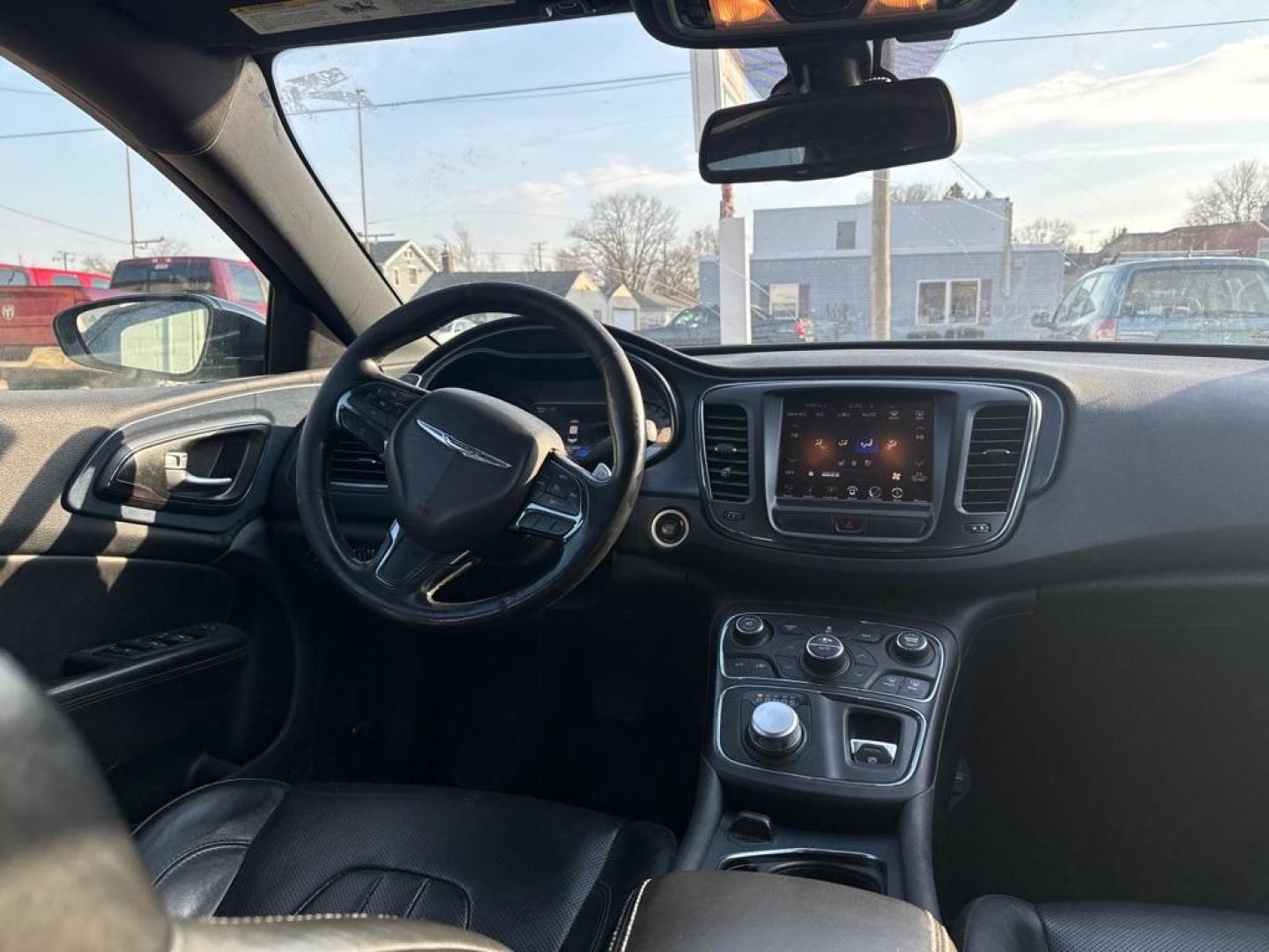 2016 BLACK CHRYSLER 200 S (1C3CCCDG6GN) with an 3.6L engine, Automatic transmission, located at 1708 Broadway, Rockford, IL, 61104, (815) 397-5010, 42.252522, -89.069359 - Photo#5