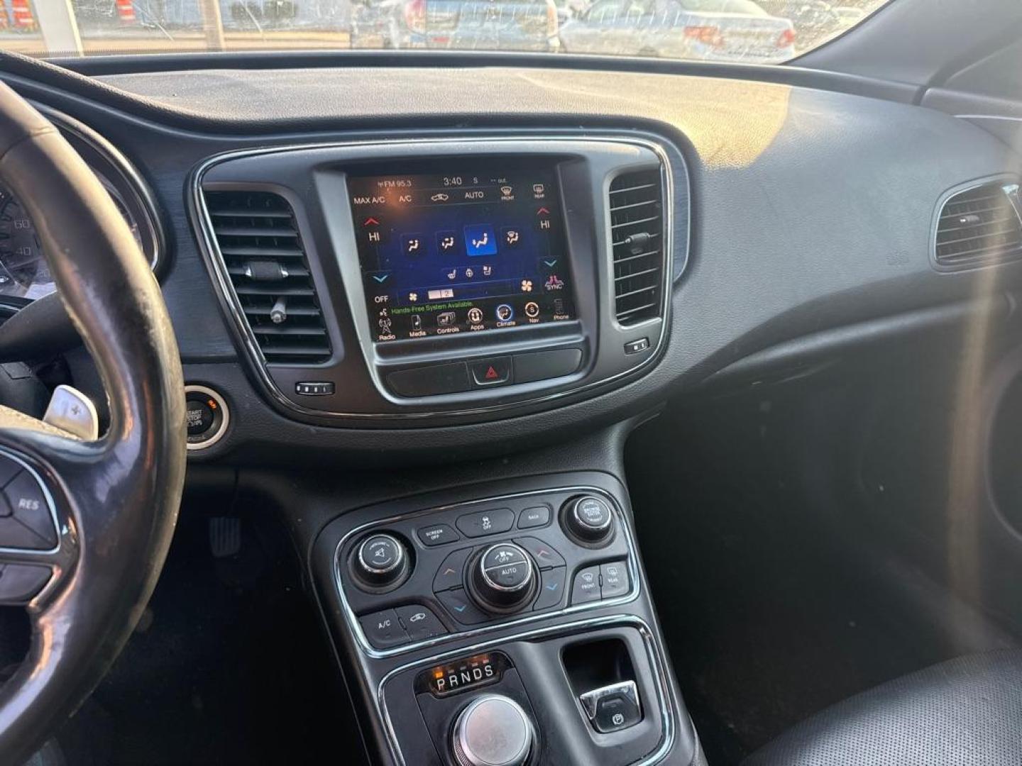 2016 BLACK CHRYSLER 200 S (1C3CCCDG6GN) with an 3.6L engine, Automatic transmission, located at 1708 Broadway, Rockford, IL, 61104, (815) 397-5010, 42.252522, -89.069359 - Photo#6
