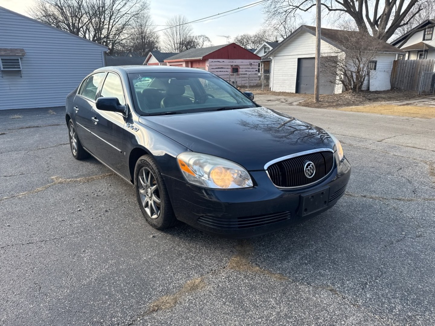 2007 BLUE BUICK LUCERNE CXL (1G4HD57287U) with an 3.8L engine, Automatic transmission, located at 1708 Broadway, Rockford, IL, 61104, (815) 397-5010, 42.252522, -89.069359- Photo#6