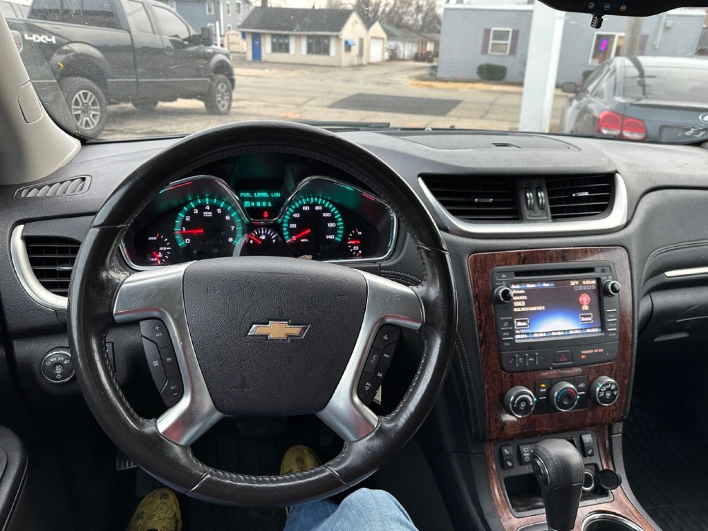 2013 BLACK CHEVROLET TRAVERSE LT (1GNKVGKD1DJ) with an 3.6L engine, Automatic transmission, located at 1708 Broadway, Rockford, IL, 61104, (815) 397-5010, 42.252522, -89.069359- Photo#12