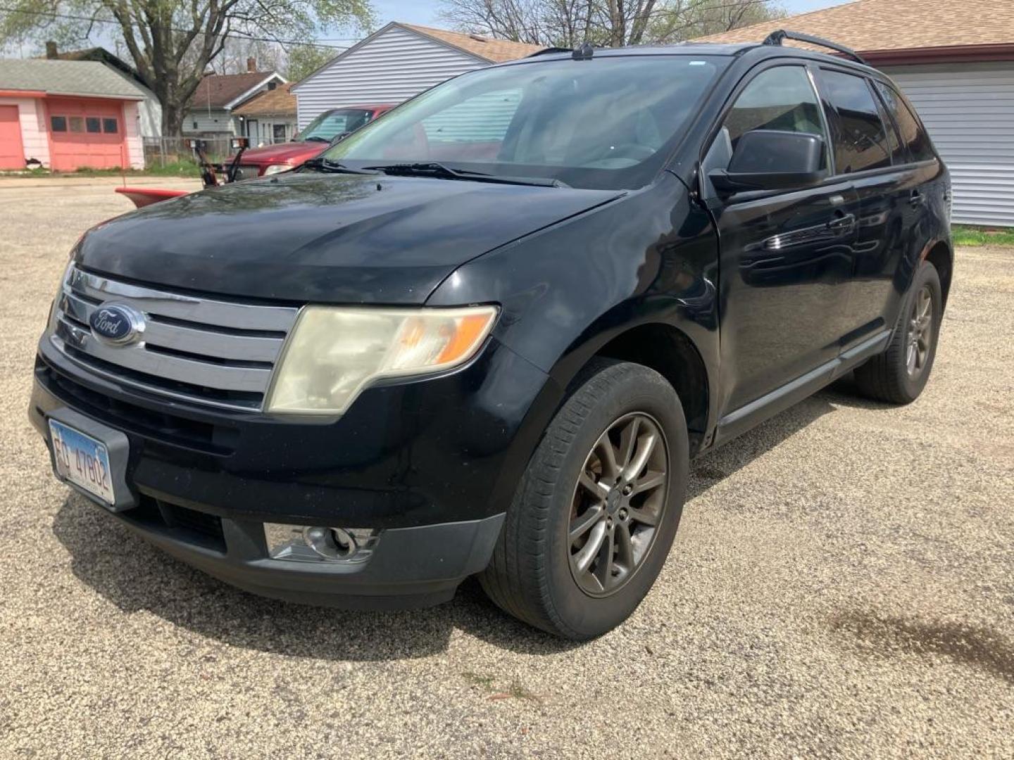 2008 BLACK FORD EDGE SEL (2FMDK38C38B) with an 3.5L engine, Automatic transmission, located at 1708 Broadway, Rockford, IL, 61104, (815) 397-5010, 42.252522, -89.069359 - Photo#0