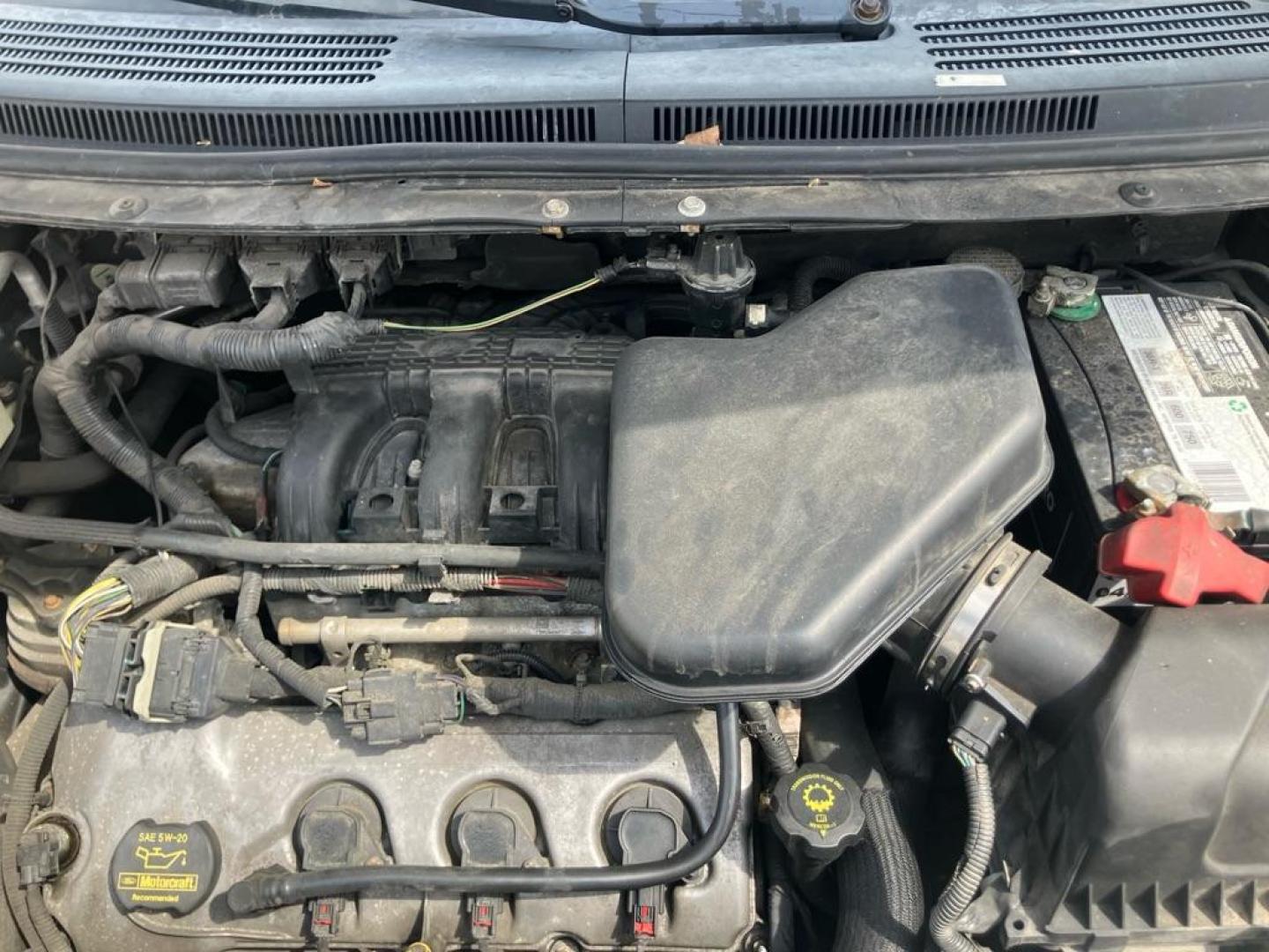 2008 BLACK FORD EDGE SEL (2FMDK38C38B) with an 3.5L engine, Automatic transmission, located at 1708 Broadway, Rockford, IL, 61104, (815) 397-5010, 42.252522, -89.069359 - Photo#9