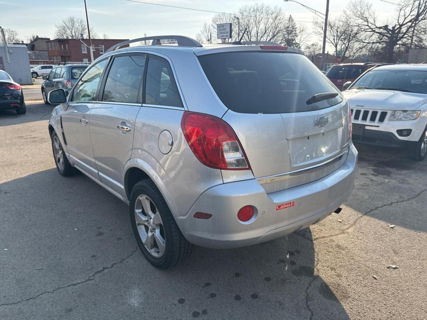 2014 SILVER CHEVROLET CAPTIVA LTZ (3GNAL4EK1ES) with an 2.4L engine, Automatic transmission, located at 1708 Broadway, Rockford, IL, 61104, (815) 397-5010, 42.252522, -89.069359 - Photo#3