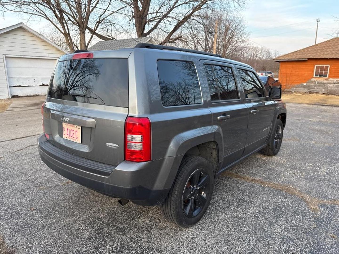 2014 GRAY JEEP PATRIOT LATITUDE (1C4NJPFA9ED) with an 2.0L engine, Continuously Variable transmission, located at 1708 Broadway, Rockford, IL, 61104, (815) 397-5010, 42.252522, -89.069359 - Photo#2