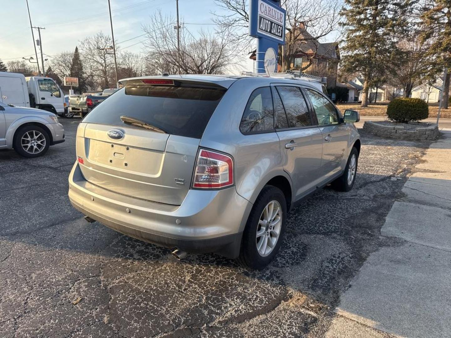 2007 GRAY FORD EDGE SEL (2FMDK48C47B) with an 3.5L engine, Automatic transmission, located at 1708 Broadway, Rockford, IL, 61104, (815) 397-5010, 42.252522, -89.069359 - Photo#2