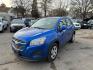 2015 BLUE CHEVROLET TRAX LS (KL7CJKSBXFB) with an 1.4L engine, Automatic transmission, located at 1708 Broadway, Rockford, IL, 61104, (815) 397-5010, 42.252522, -89.069359 - Photo#1