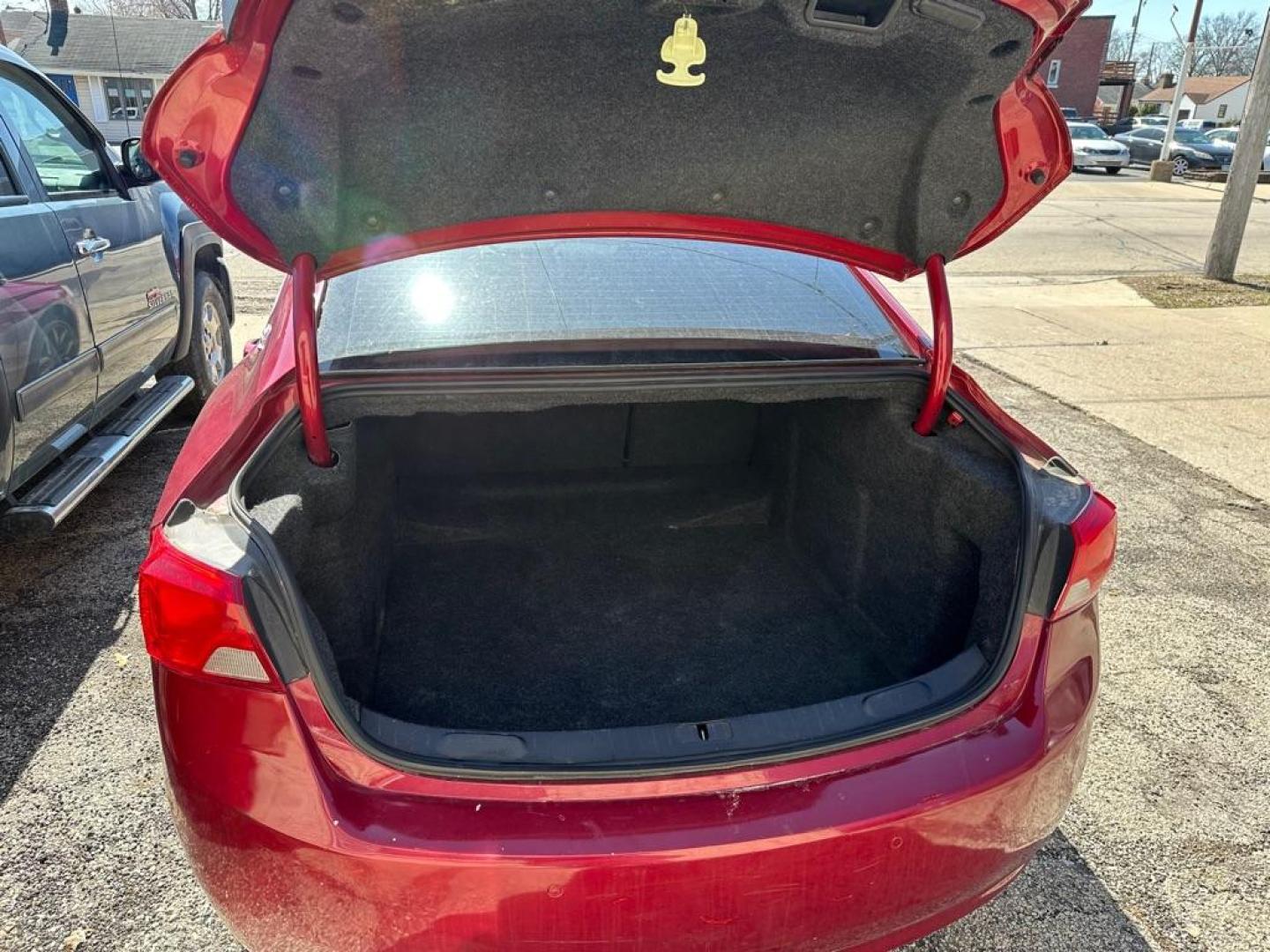 2014 RED CHEVROLET IMPALA LT (1G1115SLXEU) with an 2.5L engine, Automatic transmission, located at 1708 Broadway, Rockford, IL, 61104, (815) 397-5010, 42.252522, -89.069359 - Photo#14