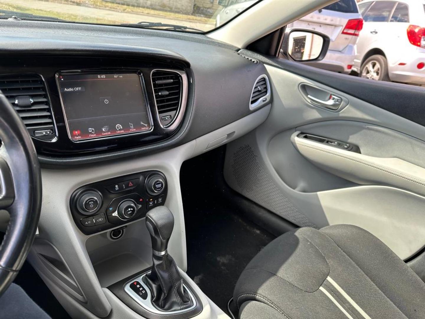 2013 WHITE DODGE DART SXT (1C3CDFBA3DD) with an 2.0L engine, Automatic transmission, located at 1708 Broadway, Rockford, IL, 61104, (815) 397-5010, 42.252522, -89.069359 - Photo#7
