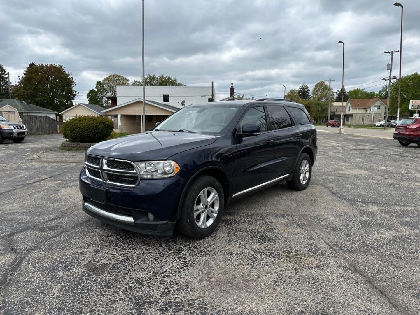 2012 BLUE DODGE DURANGO CREW (1C4RDJDG4CC) with an 3.6L engine, Automatic transmission, located at 1708 Broadway, Rockford, IL, 61104, (815) 397-5010, 42.252522, -89.069359 - Photo#0