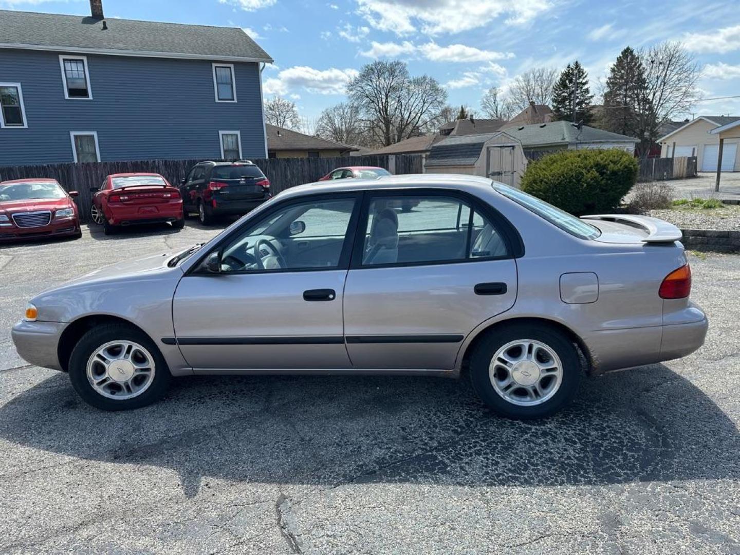 2000 TAN CHEVROLET GEO PRIZM BASE (1Y1SK5488YZ) with an 1.8L engine, Automatic transmission, located at 1708 Broadway, Rockford, IL, 61104, (815) 397-5010, 42.252522, -89.069359 - Photo#5