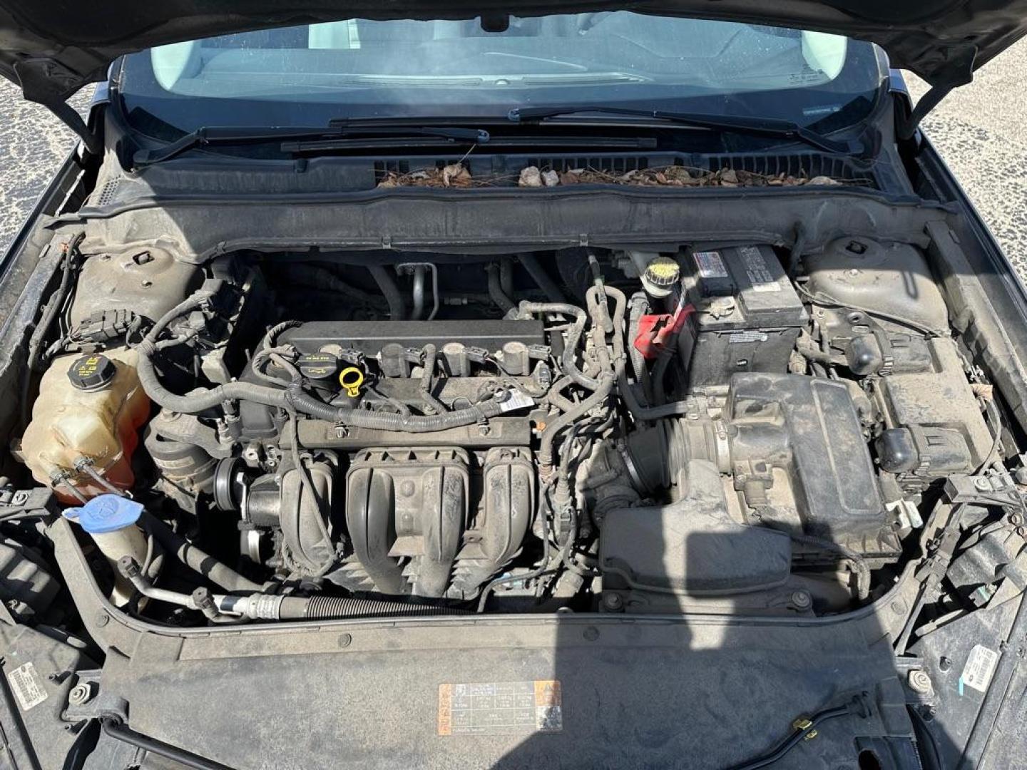 2014 GRAY FORD FUSION S (3FA6P0G78ER) with an 2.5L engine, Automatic transmission, located at 1708 Broadway, Rockford, IL, 61104, (815) 397-5010, 42.252522, -89.069359 - Photo#10